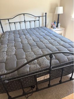 Queen Sized Mattress & Bed Frame