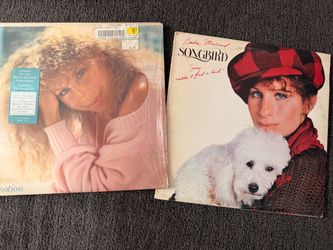 Barbra Streisand Vinyl LP Records Lot of 2