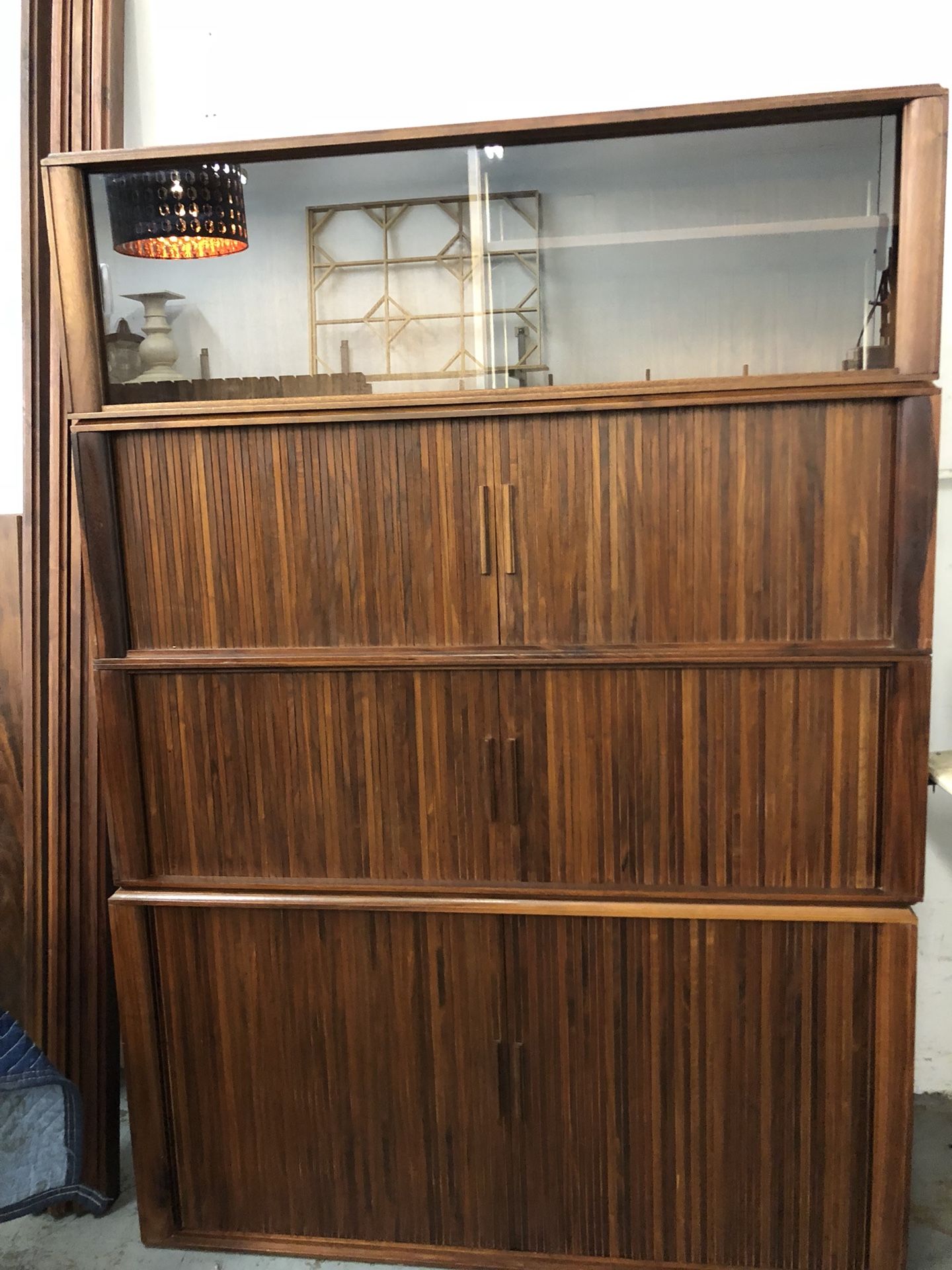 Mid century Barzilay wall unit