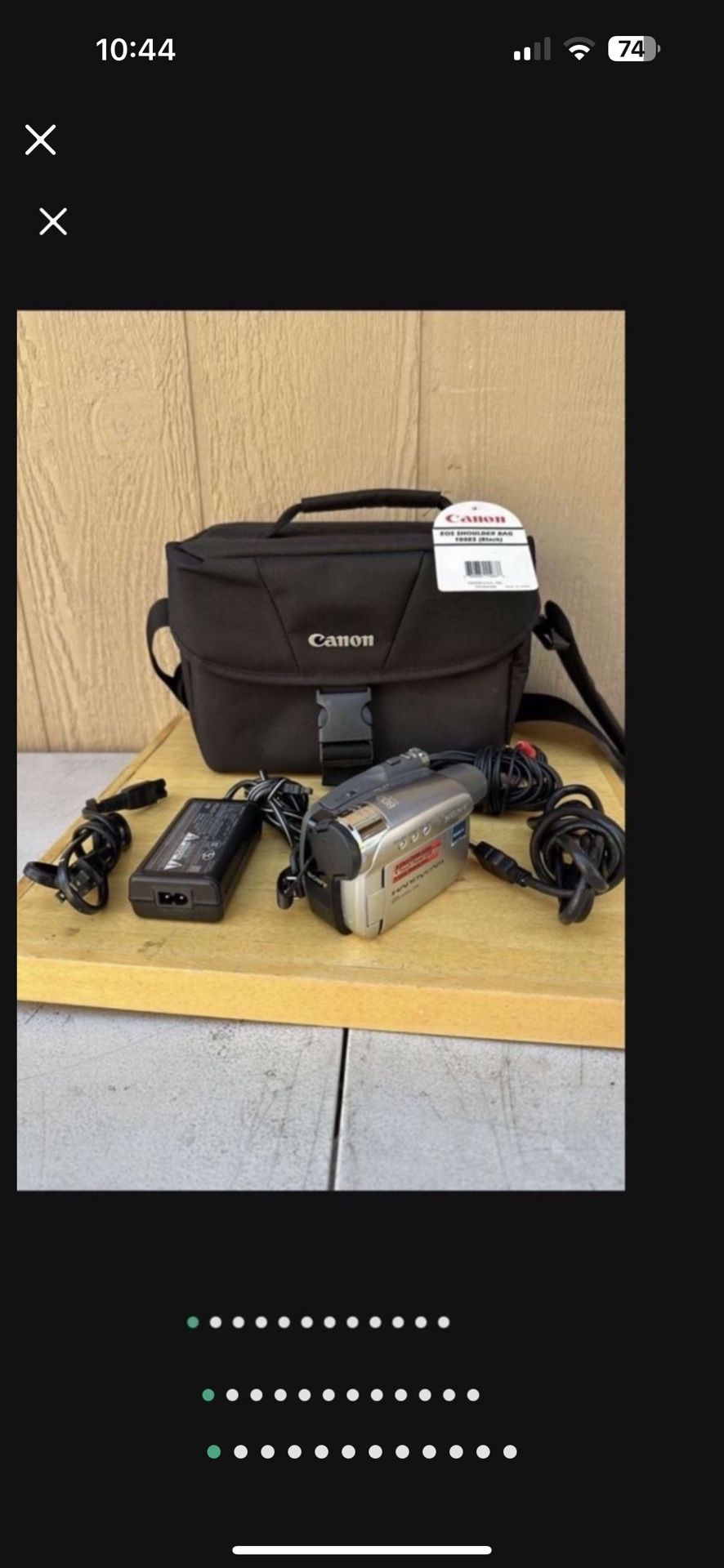 Sony Handycam DCR-HC26 Mini DV Digital Video Camera Works Won’t Eject W New Case