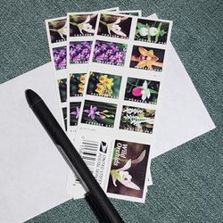 60 Forever Stamps - Wild Orchids