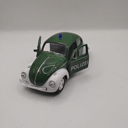 Volkswagen Beetle Polizei Die-Cast Toy Car