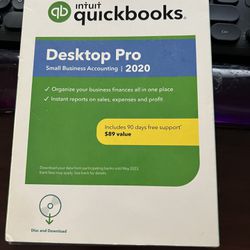 QuickBooks desktop 2020 Sealed