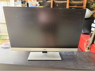 27-inch widescreen monitor