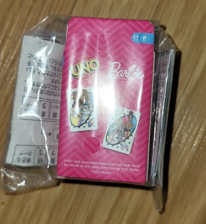 Barbie mini UNO card NEW from Japan gashapon for collection, play cards game family friends teens kids adult