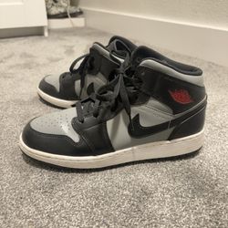 Shadow Red Jordan 1s