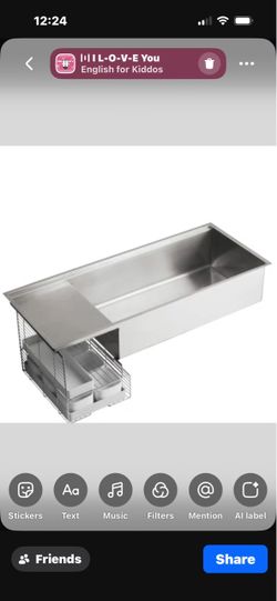 Kohler chef stainless steel sink .