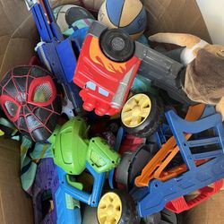 Box Full Of Toys 