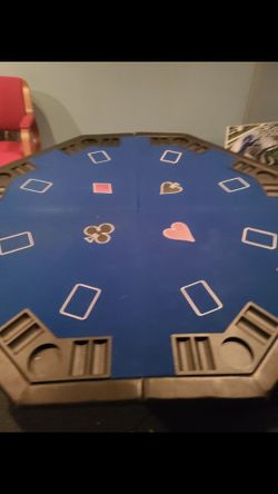 Poker Table with matching chairs