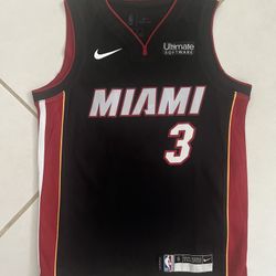 Dwayne Wade Authentic Miami Heat Jersey Size Small 