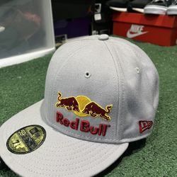 RARE TEAM RIDER ONLY RED BULL NEW ERA HAT SIZE 7 1/4 
