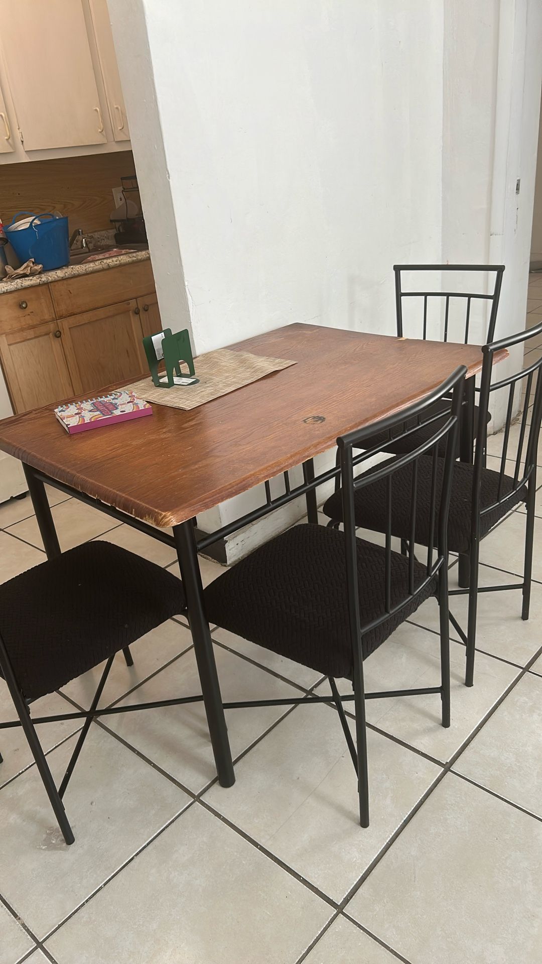 Juego Comedor Y Sofa Negro