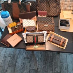 Gucci , Louis Vuitton , Burberry Wallets 