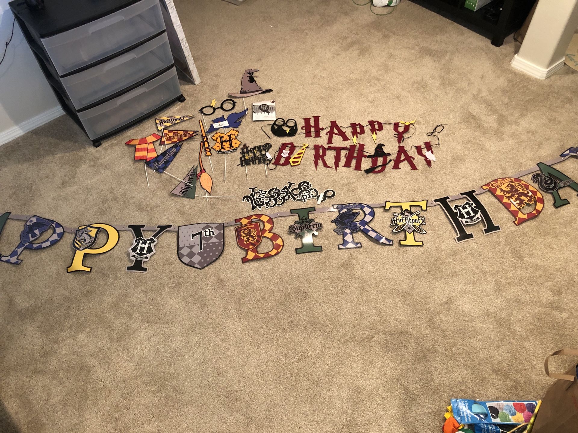 Harry Potter birthday decorations