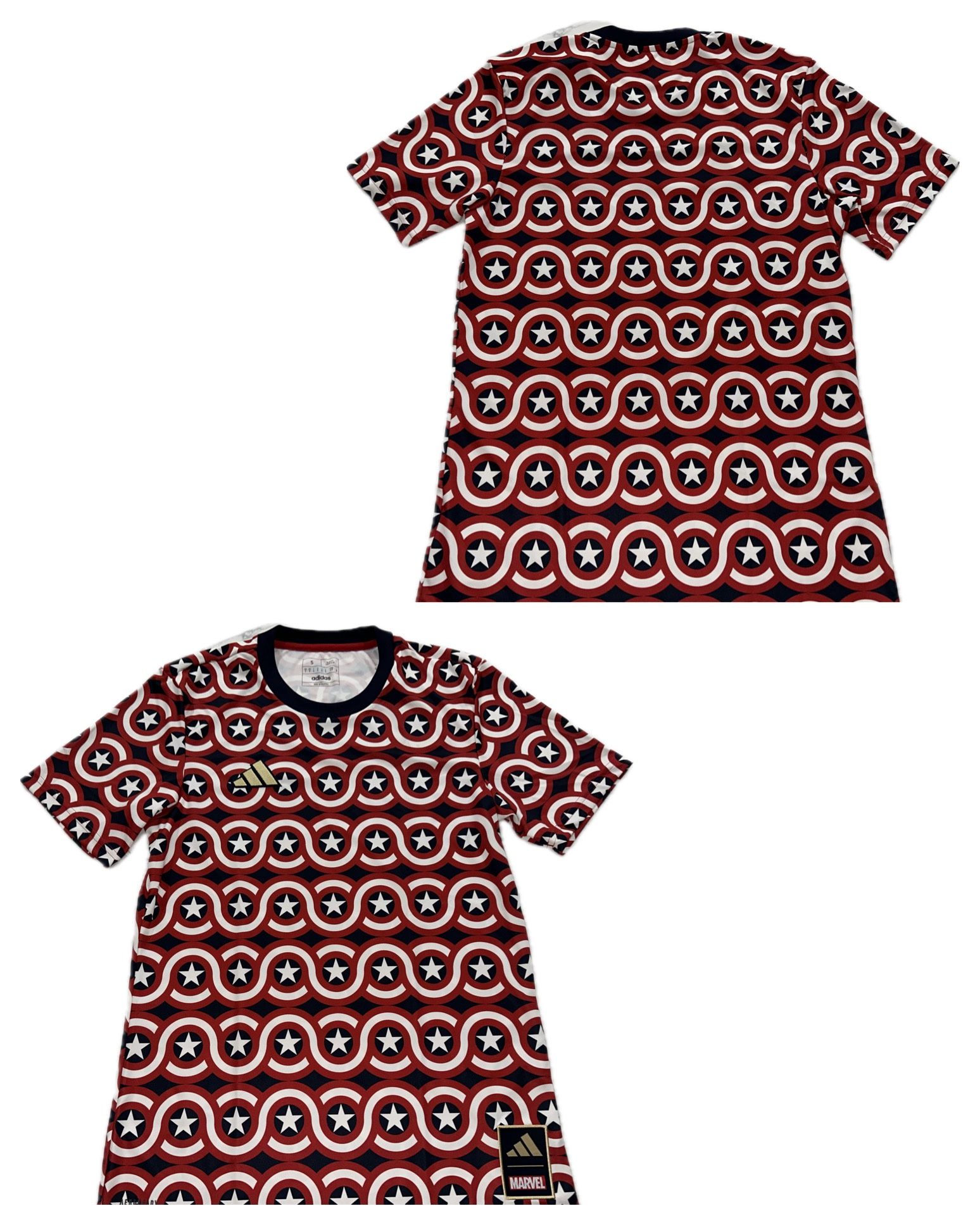 Adidas Marvel Captain America MLS Soccer Jersey Men’s S-XL New