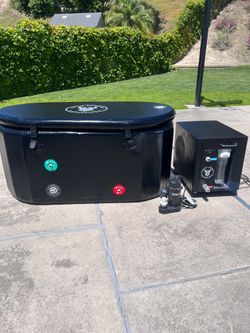 Arctic warrior cold plunge