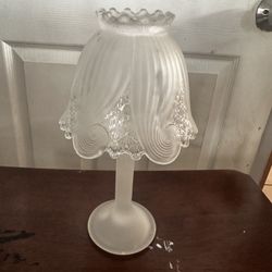 Glass Candle Holder