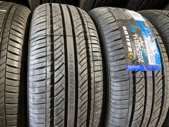 16” 205/55R16 4 new tires