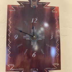 Southwest Art Clock