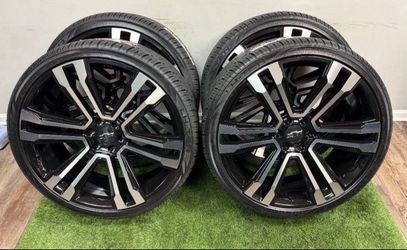 NEW 26 inch Gm style wheels and lionhart 305/30r26 tires