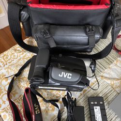 JVC SXM Camcorder VHS-super VHS Works Great 