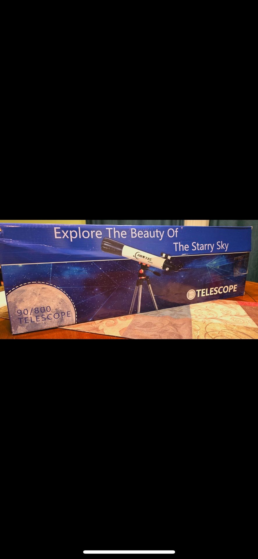 LUVONI Telescope 90mm Aperture 800mm