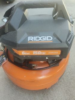 Rigid 6 Gallon 150 PSI Air compressor