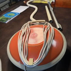 Vintage MCM Hoover Celebrity S3005 Canister Vacuum - Tested and Working