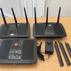 READ DESCRIPTION. 3x Linksys EA7500 Wireless Routers. $50
