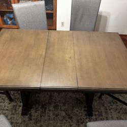 Dining Table Set Of Six Chairs