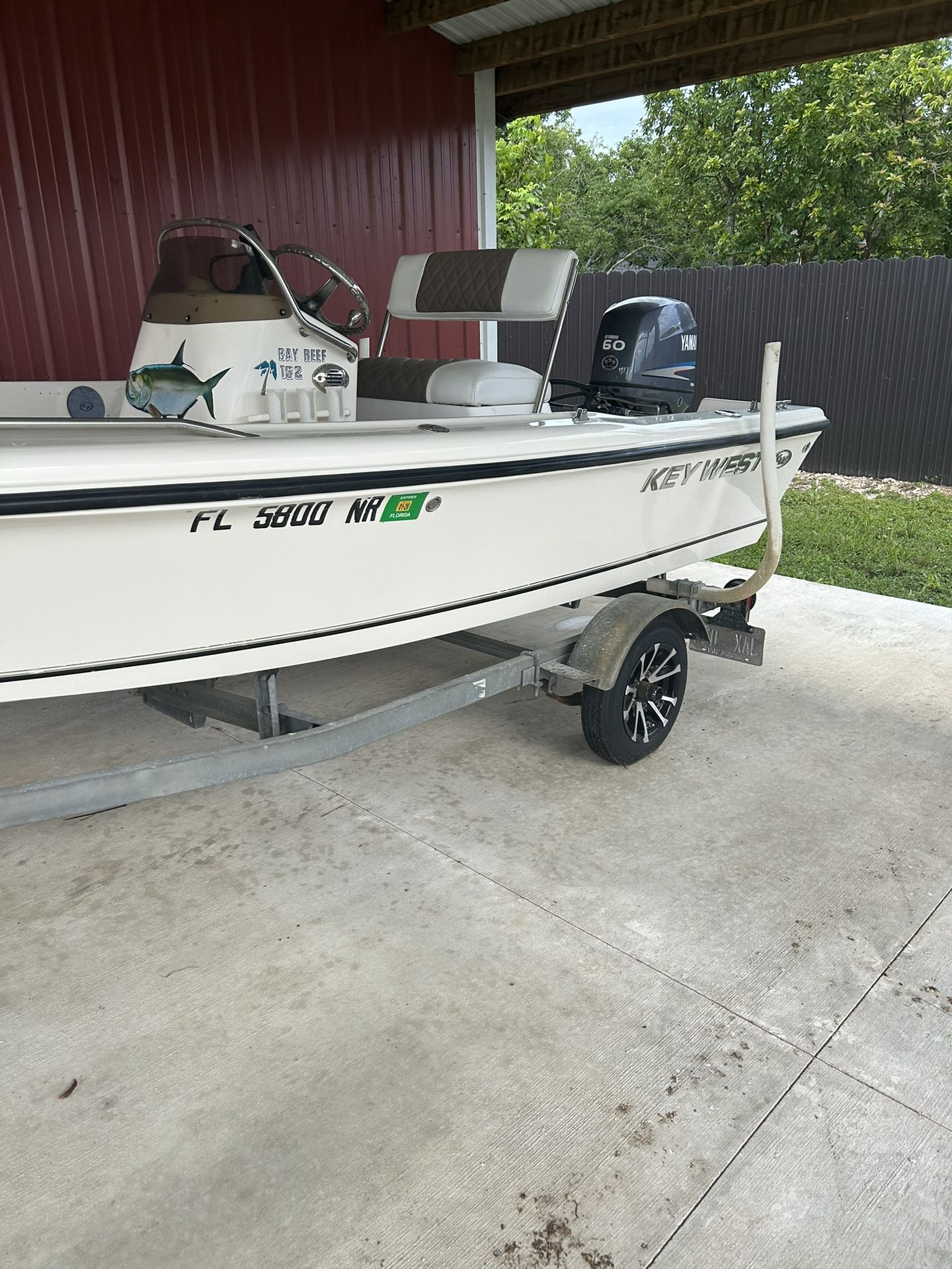 2007 Key West 15 With A Four Stroke Engine