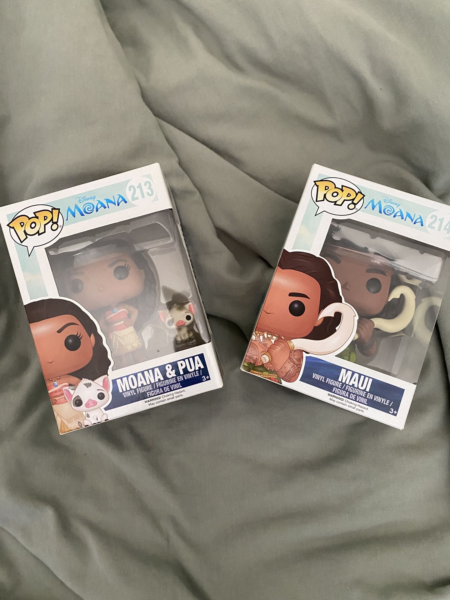Moana & Maui Funko Pops