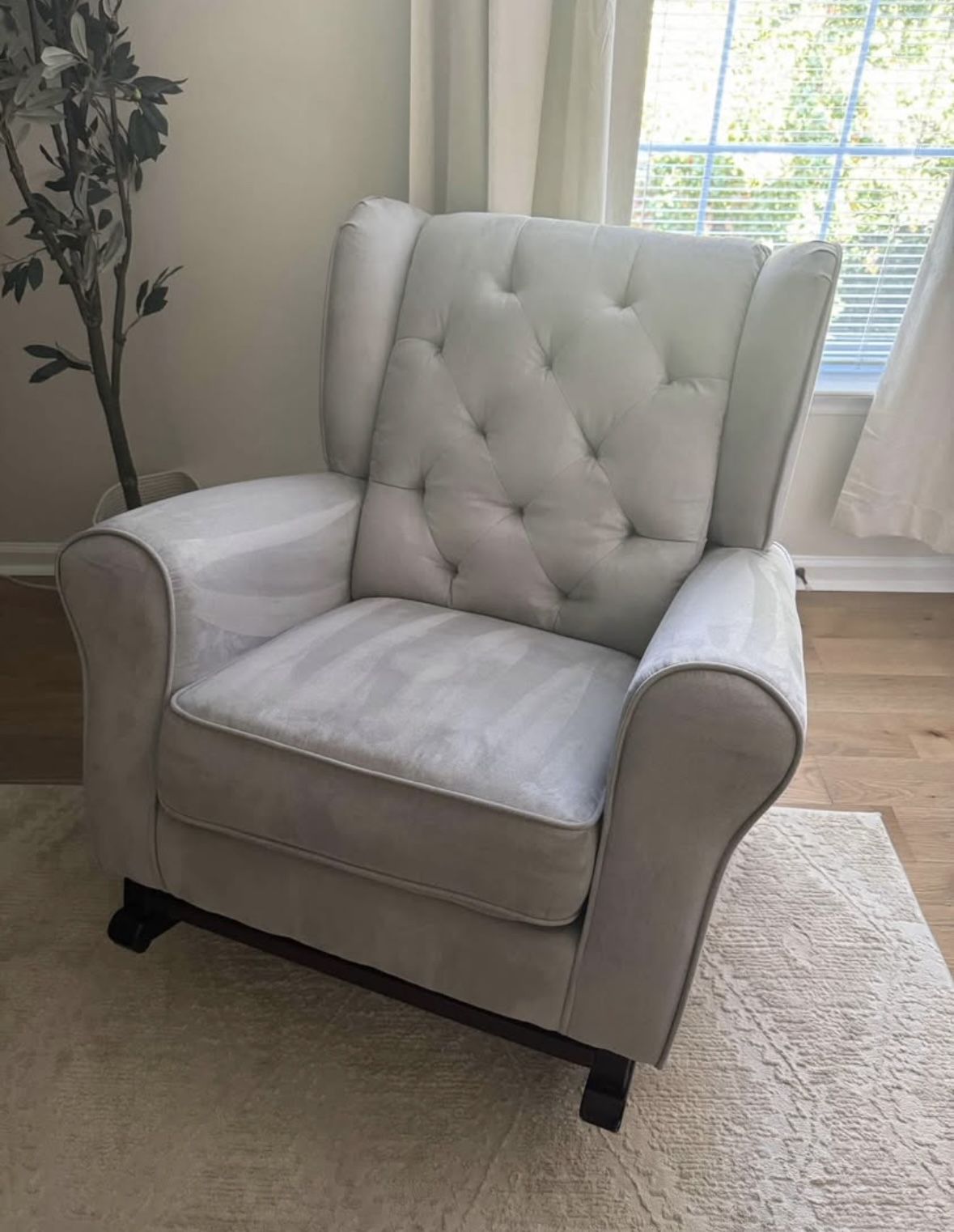 Emma Rocking Chair - Dove Gray 