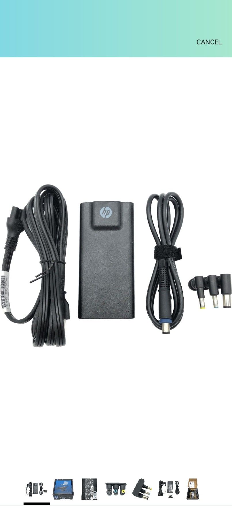 HP-CTO H6Y82AA#ABA 65W Slim AC Adapter
