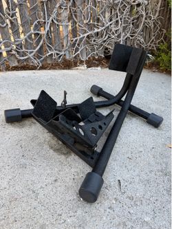Motorcycle wheel chock