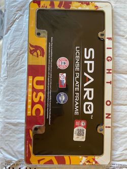 USC license plate frame new
