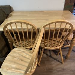 4 Chair Dining Table