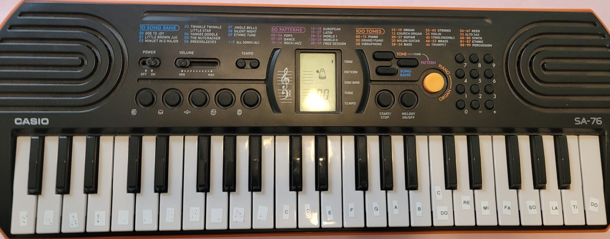 Casio SA-76 44-Key Mini Personal Keyboard Piano