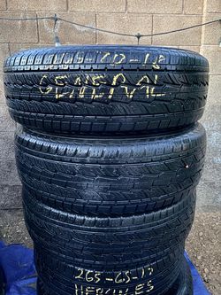 265-70-18 GENERAL GRABBER HTS PAIR (2)