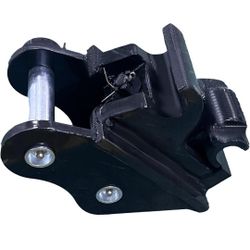 Universal Quick Coupler for Mini Excavators up to 3 Tons, Compatible with TYPHON & Other Brands, ∮25x160mm Pin Size for Fast Bucket & Attachment Chang