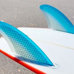 PRIVATE LABEL CNC LONGBOARD FINS/TRI/TWINS/QUADS...YOUR LOGO