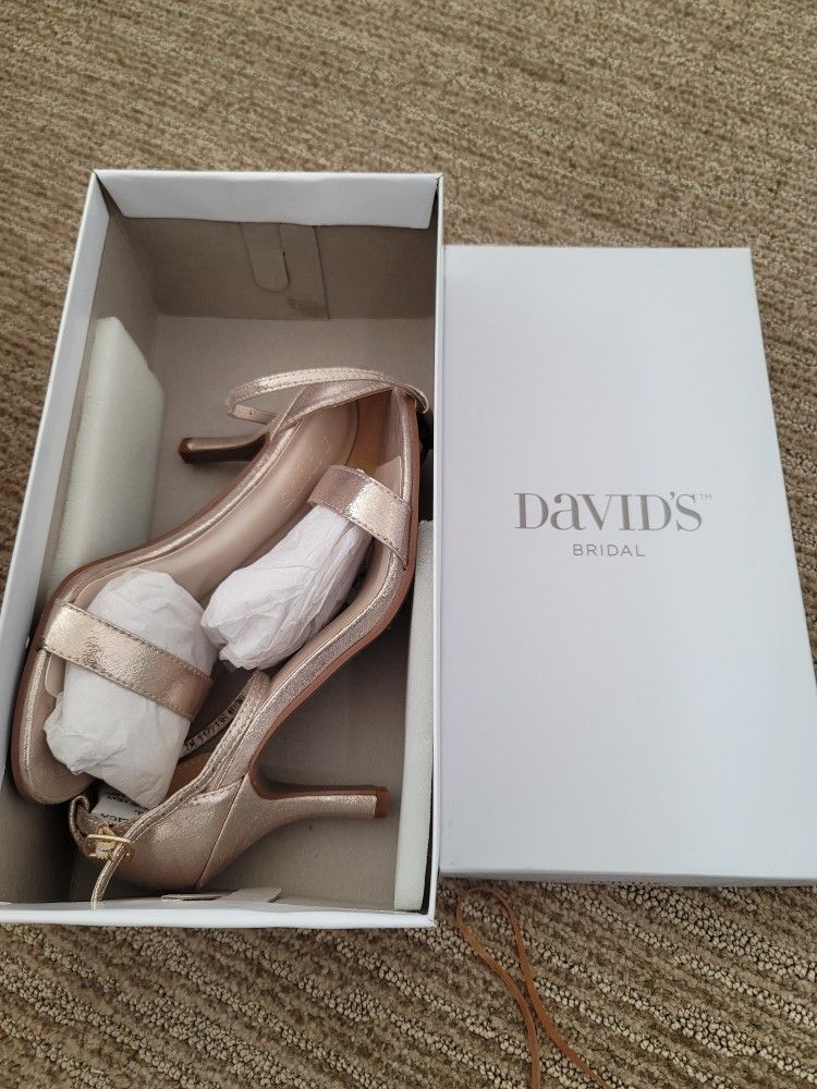 David's Bridal Heels