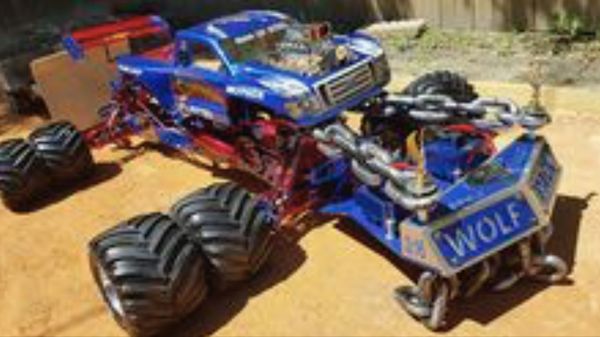 1 5 Scale Fully Fully Upgraded Monster Pulling Monster Truck Real Rc