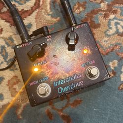 Boutique Interstellar Cleanboost/Overdrive Pedal
