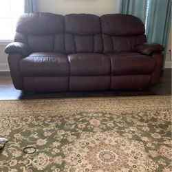 Leather Sofa 