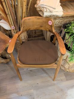 Wooden dining chair