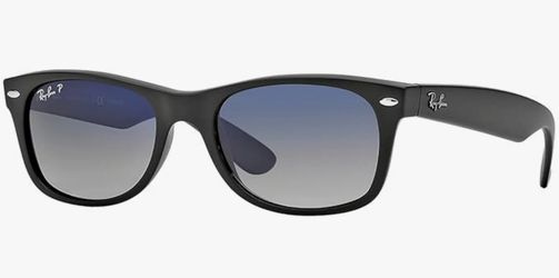 Ray-Ban RB2132 POLARIZED NEW WAYFARER Square Sunglasses