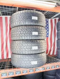 ⭐️ USED TIRES 265/65R18 COOPER DISCOVERER AT2 ALL TERRAIN 265 65 18