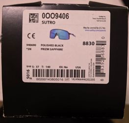 New in box Oakley Sutro shades