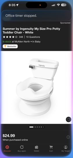 Toddler Toilet